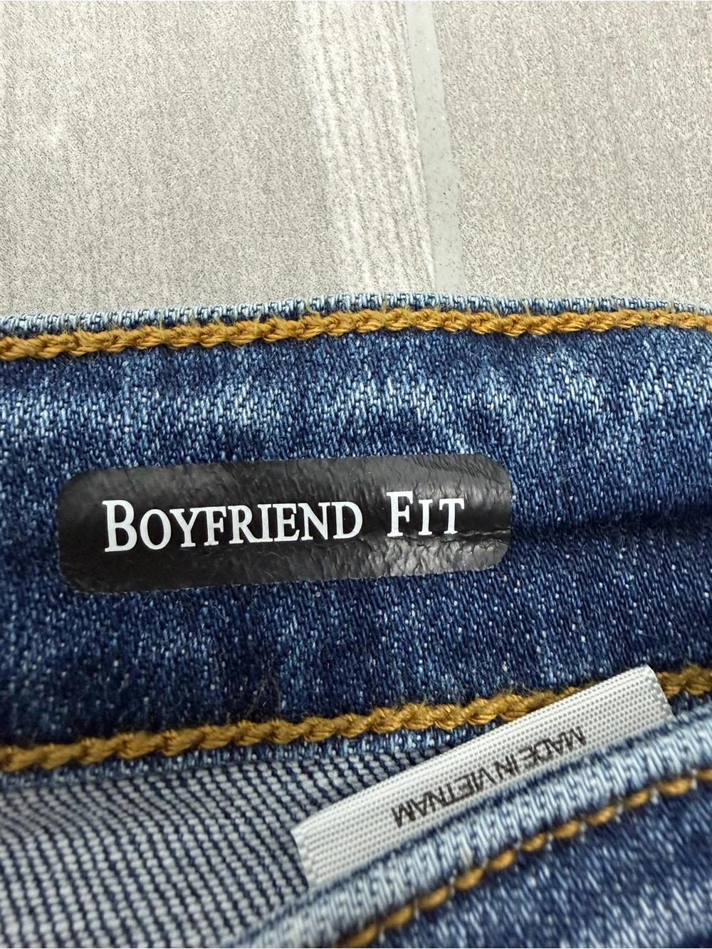 Judy Blue Boyfriend stretch denim jeans mid-to-high rise size 13/31